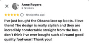 Oksana Lace Up