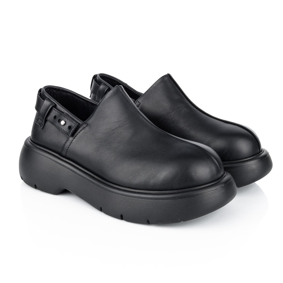Tetiana Leather Clogs